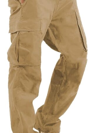 Mens Cargo Pants Casual Outdoor Hiking Pants for Men Athletic Joggers Sweatpants