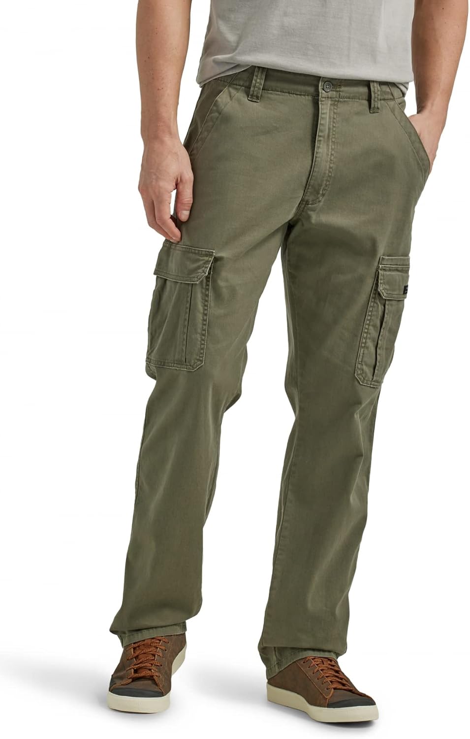 Mens Relaxed Fit Stretch Cargo Pant